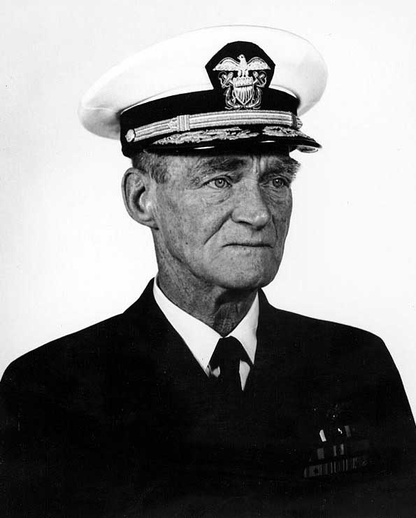 Vice Admiral Mitscher, circa 1944-45