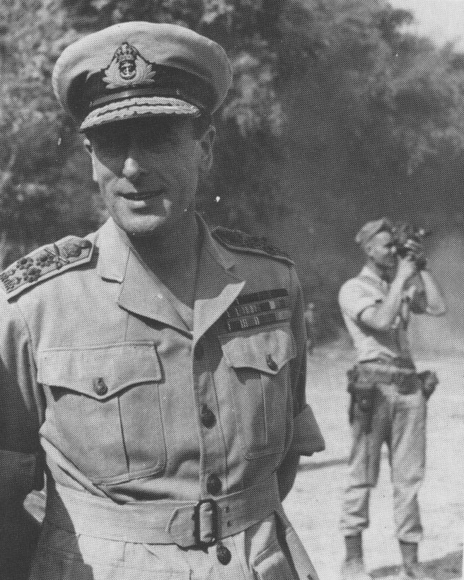 Admiral Louis Mountbatten, 1944