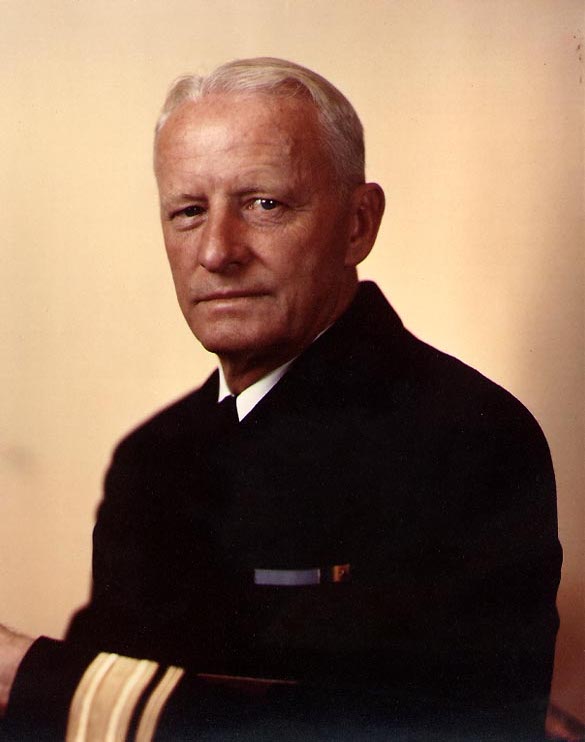 Portrait of Rear Admiral Chester Nimitz, circa 1940-1941