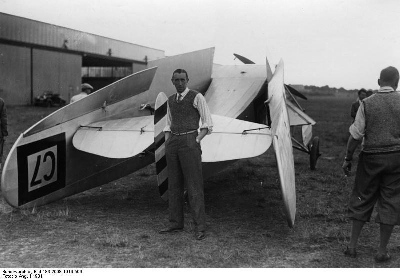 German pilot Theodor Osterkamp, Berlin, Germany, 1931