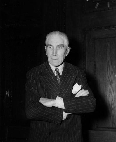 Franz von Papen at the Nuremberg War Crimes Trials, 