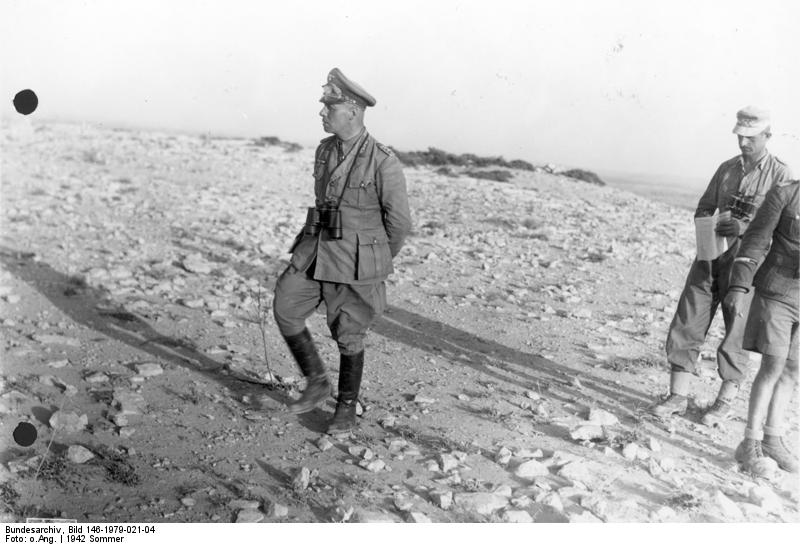 [Photo] German Field Marshal Erwin Rommel in North Africa, summer 1942 ...