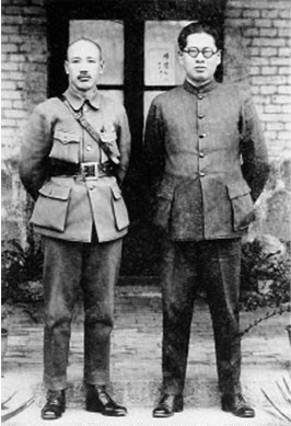 Chiang Kaishek and Song Ziwen in Shanghai, China, 1930s