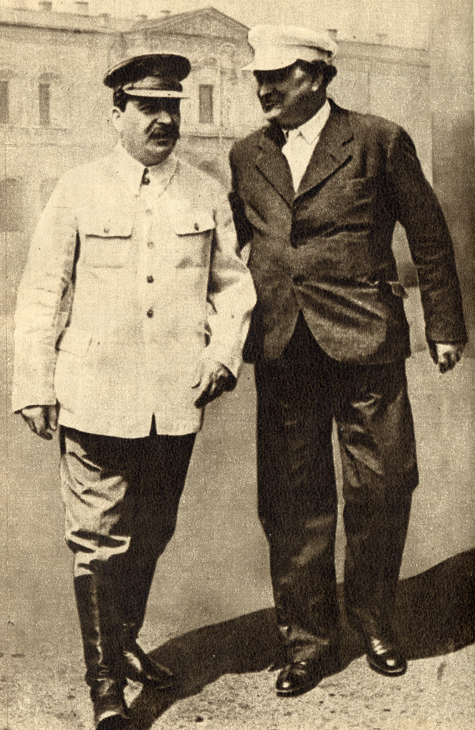 Joseph Stalin and Georgi Dimitrov, Moscow, Russia, 1936