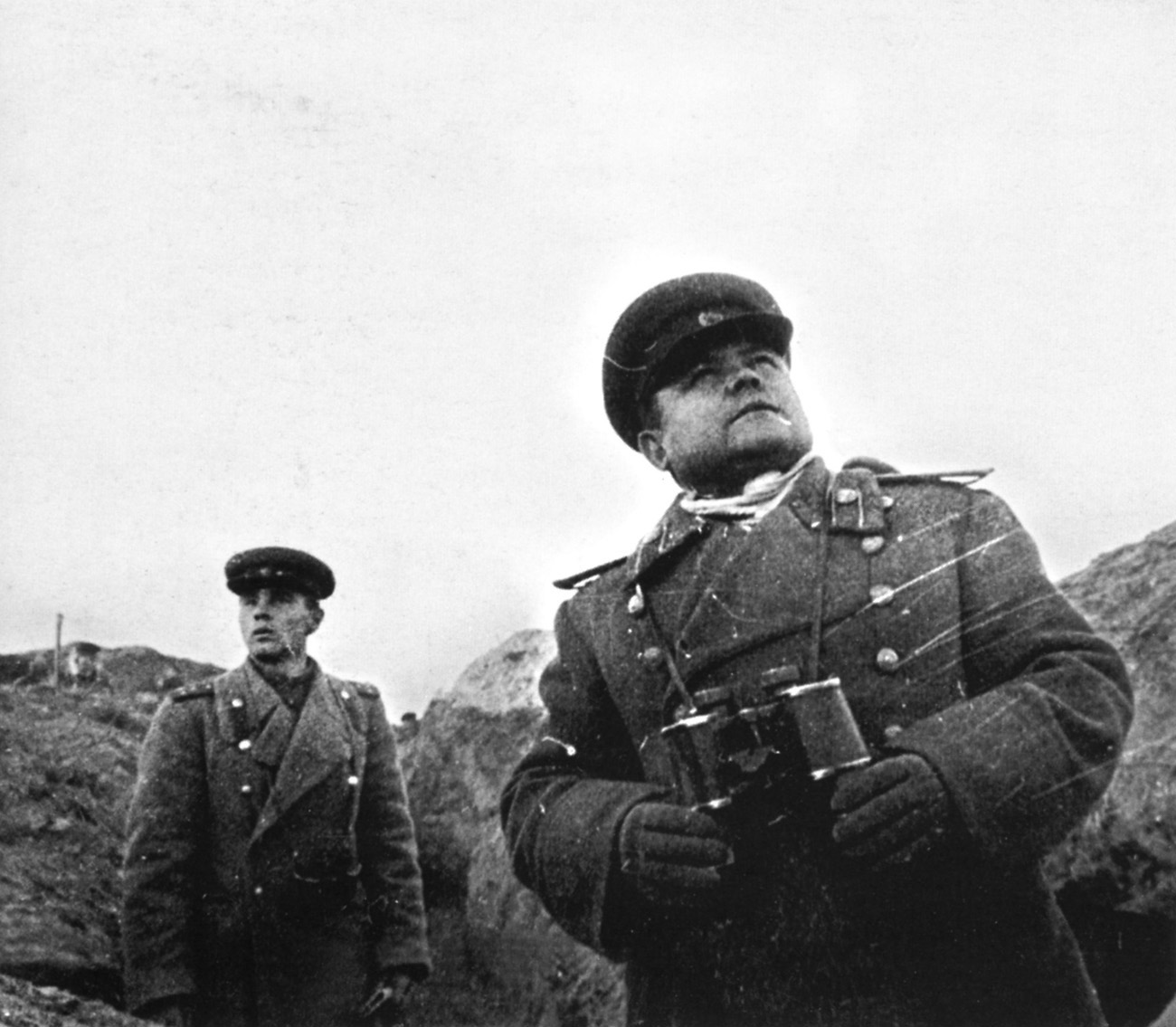 Nikolai Vatutin at the front, 1940s