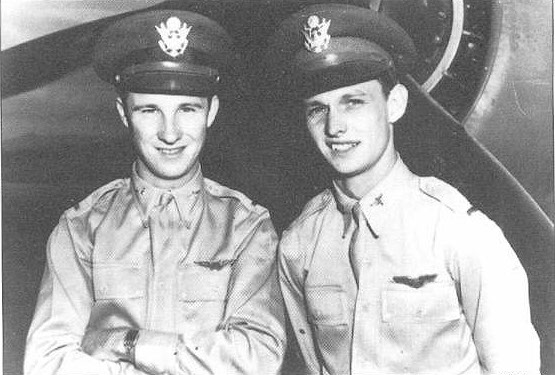 US Army aviators 2nd Lt. Kenneth M. Taylor and 2nd Lt. George S. Welch, date unknown