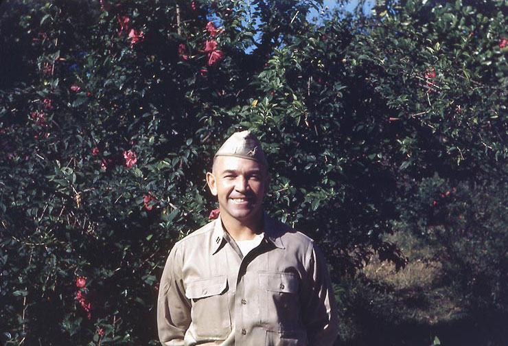 Lieutenant Howard W. Whalen, New Caledonia, 1945