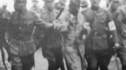 Yun Bong-gil under arrest after the Shanghai, China attack, 29 Apr 1932, photo 1 of 2