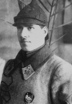 Georgi Zhukov as the commanding officer of the Soviet 39th Cavalry Regiment, 1923