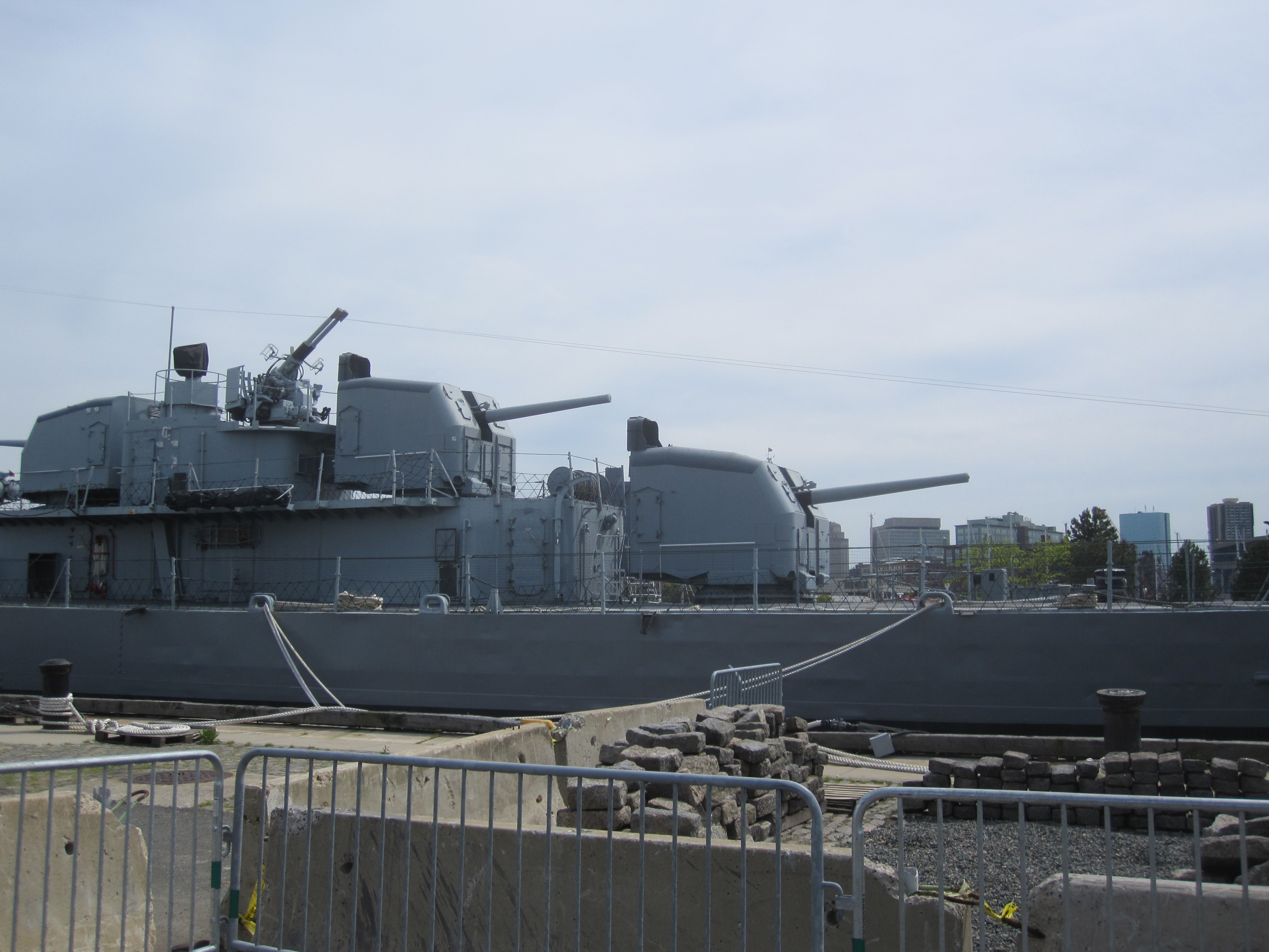 Museum ship USS Cassin Young at Charlestown Navy Yard, Boston, Massachusetts, United States, 28 May 2013, photo 4 of 6
