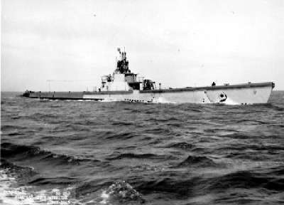USS Gunnel off Hunters Point, San Francisco, California, United States, 4 May 1945