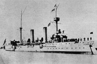 Chinese protected cruiser Haichen, China, circa 1920s