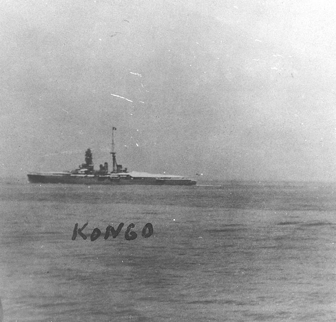 Hiei as a training ship (misidentified as Kongo), circa 1932-34