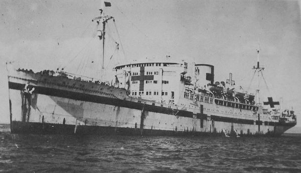 Japanese hospital ship Hikawa Maru, date unknown