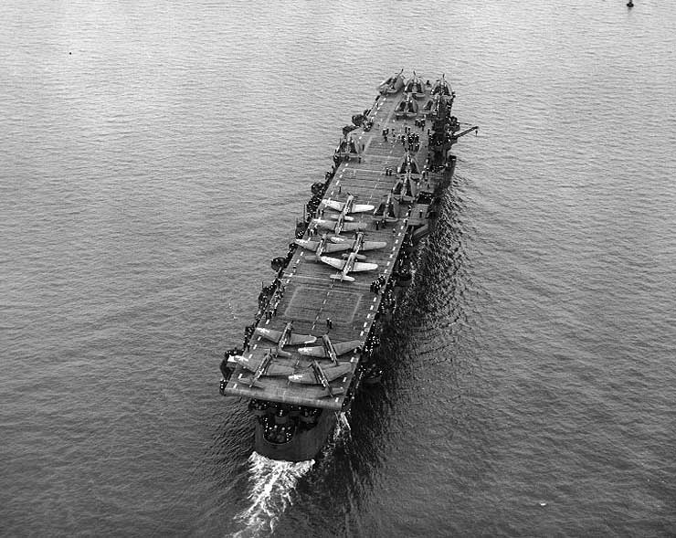 Independence in San Francisco Bay, 15 Jul 1943, photo 2 of 2