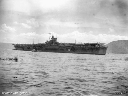 Katsuragi in Simpson Harbor, Rabaul, New Britain, 31 Jan 1946