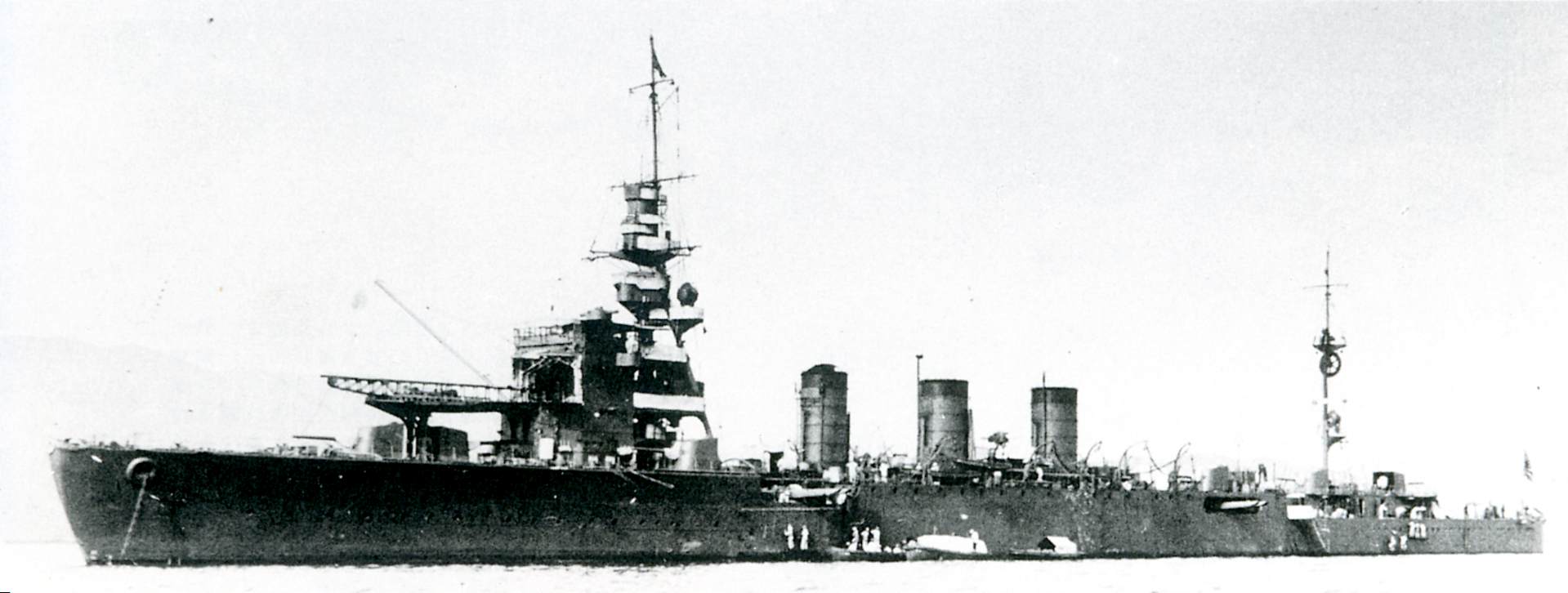 Light cruiser Kinu, 1931