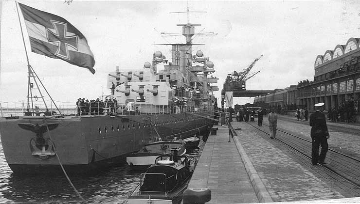 Königsberg at Gdynia, Poland, circa 1935; photo 4 of 5