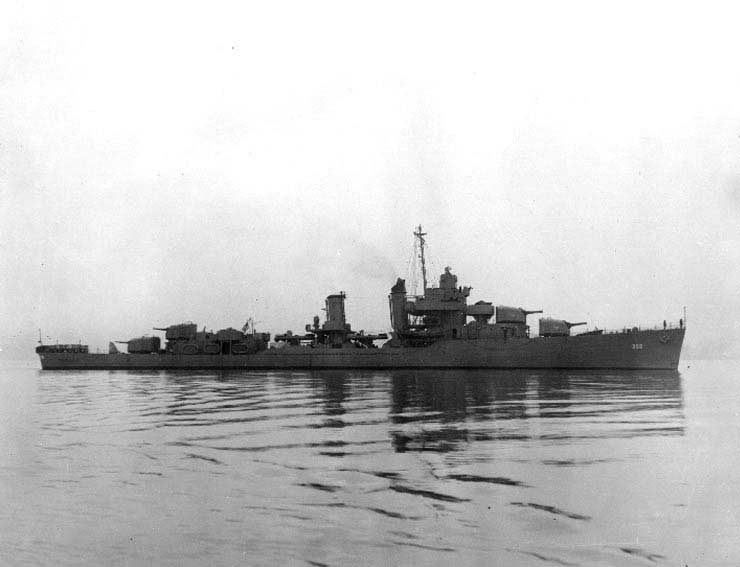 Porter off Mare Island Navy Yard, California, United States, 4 Nov 1941