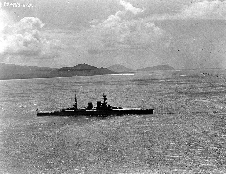 Repulse off Oahu, US Territory of Hawaii, 12 Jun 1924