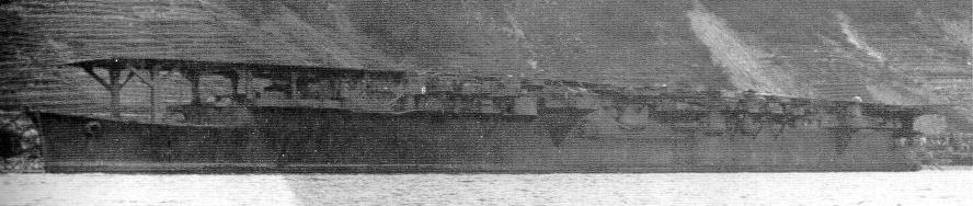 Japanese carrier Ryuho, 1942