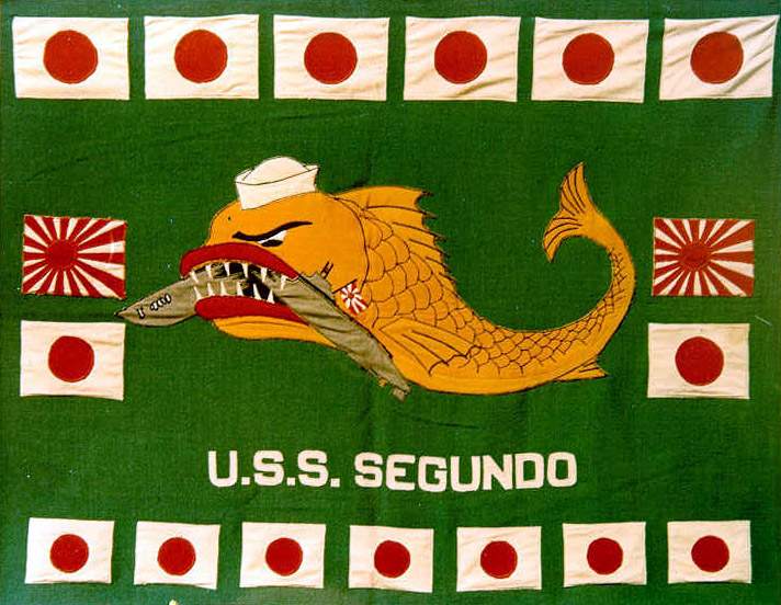 Battle flag of USS Segundo