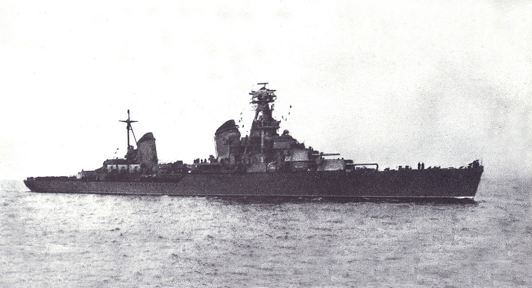 Light cruiser Voroshilov, date unknown