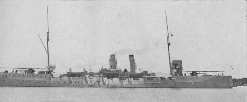 Chinese cruiser Zhaohe, date unknown