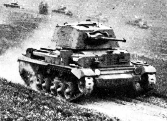 Cruiser Mk II tank, circa 1940s