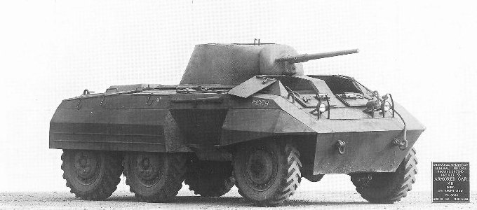 T22E1 prototype armored car, 18 Aug 1942