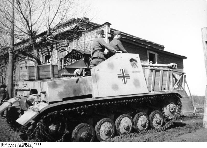 Marder II tank destroyer 'Kohlenklau' in Russia, spring 1943, photo 3 of 4