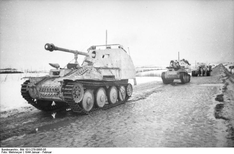 Marder III Ausf. M tank destroyers in the Soviet Union, Jan-Feb 1944