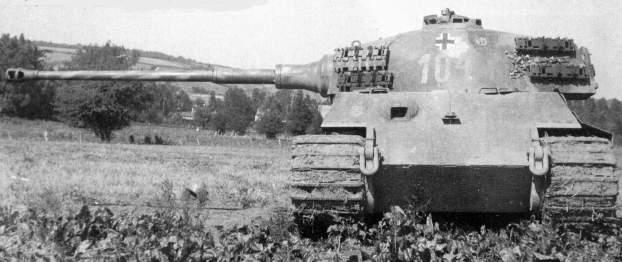 German Army PzKpfw VI Tiger II heavy tank, probably in Russia, date unknown