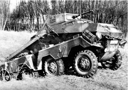 [Photo] SdKfz 231 (8-Rad) armored vehicle, date unknown | World War II ...