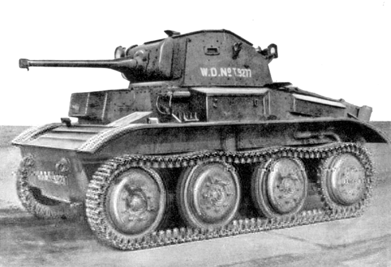 British Tetrarch light tank, date unknown