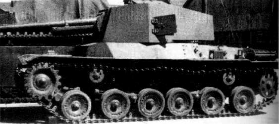 Type 3 Chi-Nu tank at rest, circa 1940s