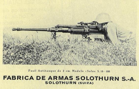 Cover of a Solothurn S-18/100 sales brochure